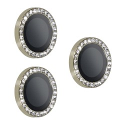 anello protettivo per fotocamere iphone 17 pro / 17 pro max diamond gold