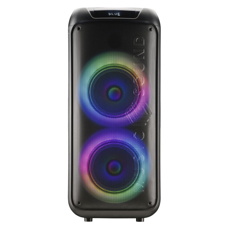 SOUND BOX - Cassa Speaker TWS Bluetooth con 100 WATT di Potenza – Wireless - Luci RGB - 5 Ore di Play Time – Telecomando per Ges