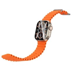 Borofone Smartwatch BD14 Ultra display TFT da 2.01" Bluetooth 5.3; supporto per le chiamate telefoniche oro