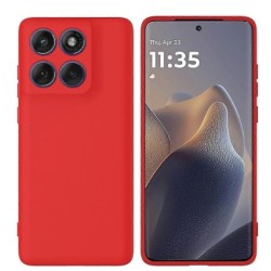 cover in silicone per motorola EDGE 60 / 60 FUSION rossa