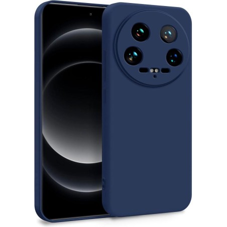 cover in silicone per xiaomi 14 ULTRA blu