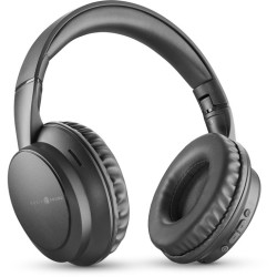 cuffie bluetooth vivavoce con microfono nera