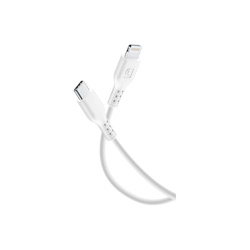 cavo usb 1m usb-c / lighting certificato apple bianco