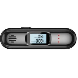 alcool test digitale ricaricabile con usb-c multiuso