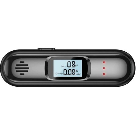 alcool test digitale ricaricabile con usb-c multiuso