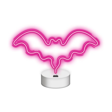 led neon bat pink alimentazione a batterie 3x AA dimensioni 180 x 100 x 340 mm