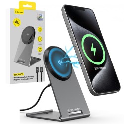 caricabatterie magsafe 15w verticale pieghevole fast charge