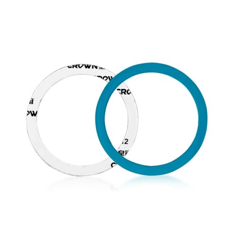 placchetta metallica adesiva silver universale compatibile con magsafe