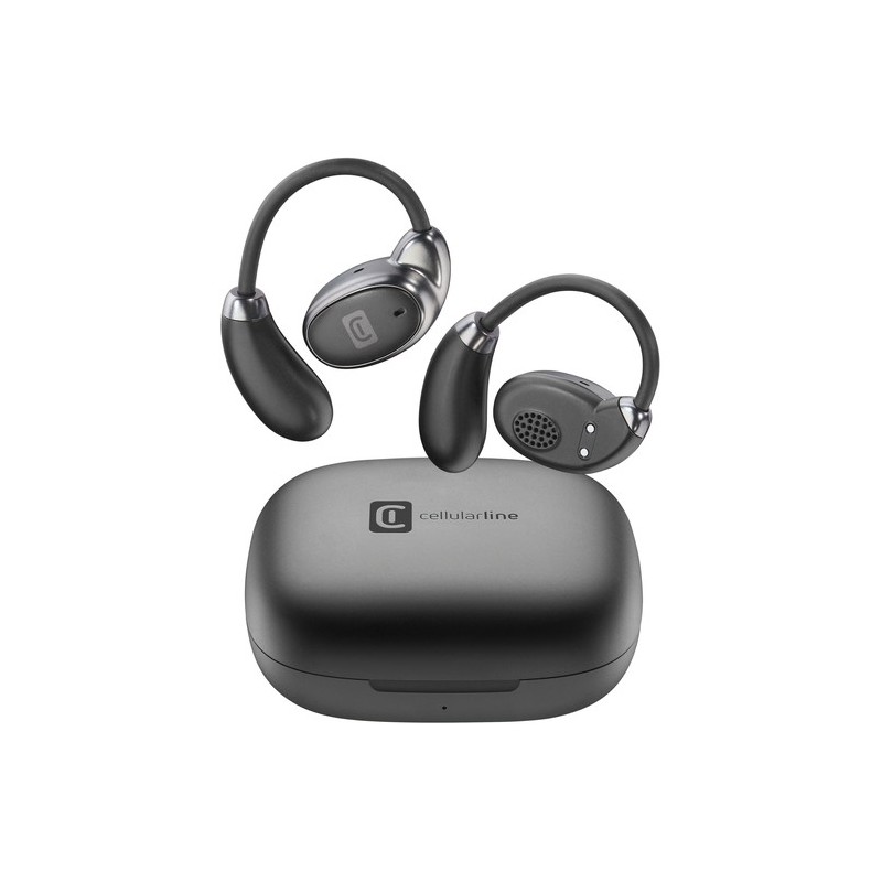 auricolare vivavoce bluetooth open ear nero