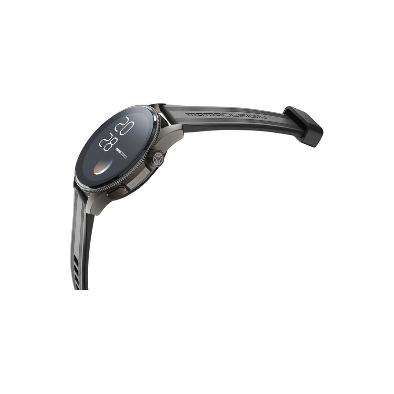 Smartwatch Momo Design con display  da 1,83 , impermeabilità IP68, chiamate Bluetooth e autonomia fino a 7 giorni. Stile deciso,