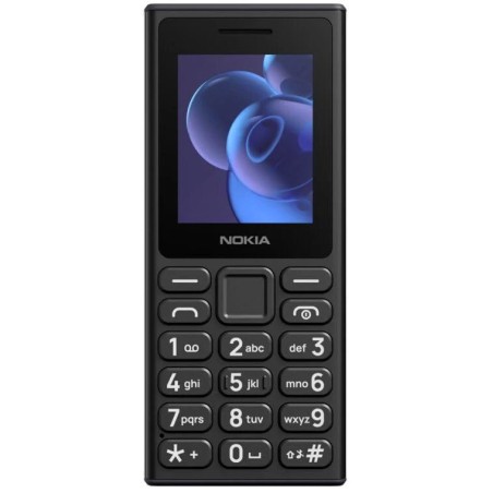 Nokia 110 2024 Cellulare Dual SIM Nero Display 2 Batteria 1000mAh IP54