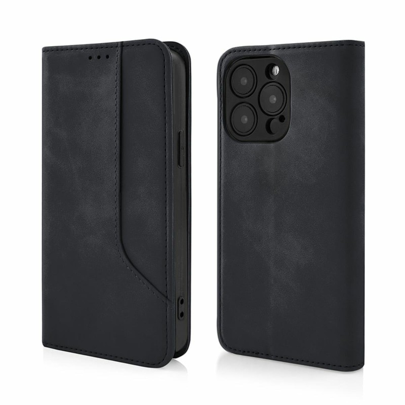 custodia a libro samsung A13 con porta carte di credito chiusura magnetica nera