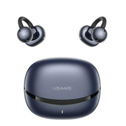 auricolare bluetooth ear clip tws blu