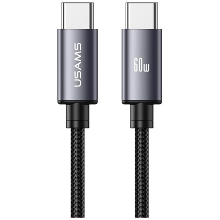 cavo dati usb-c / usb-c antistrappo 120 cm 60w nero