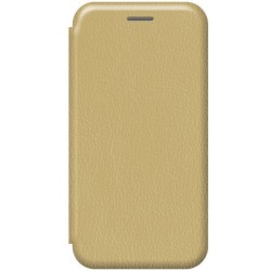 custodia a libro 11 con porta carte di credito chiusura magnetica   gold