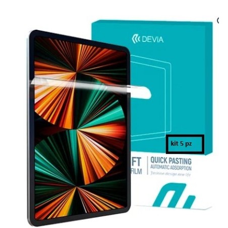 kit da 5 pellicole per laptop sino a 12,9" universale  per plotter da taglio devia