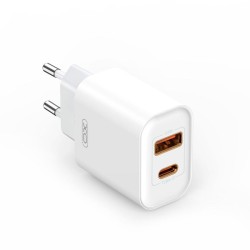 caricabatterie 20wusb + usb-c bianco