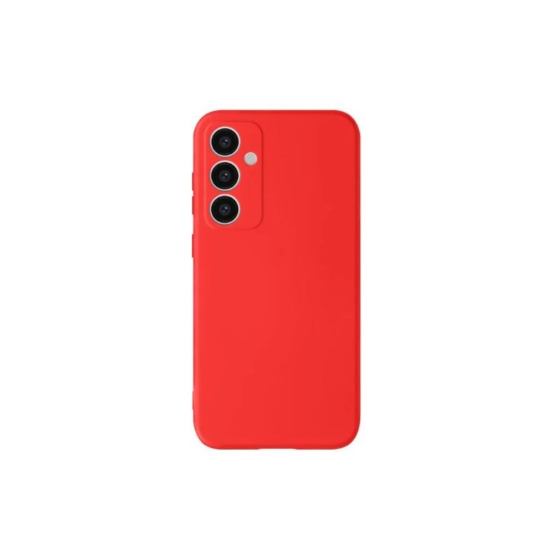 cover in silicone per samsung a57 rossa