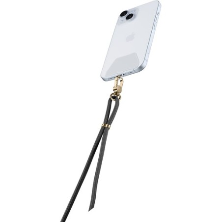 laccetto da polso  portatelefono nero