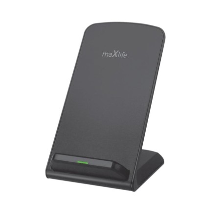caricabatterie wireless 15w stand nero