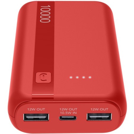 powerbank 10.000 mah usb-c /  rossa
