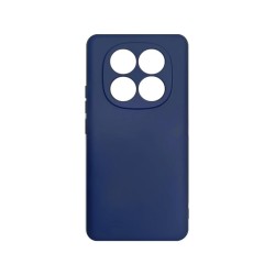 cover in silicone per xiaomi redmi note 14 pro  blu
