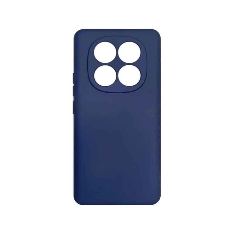 cover in silicone per xiaomi redmi note 14 pro  blu