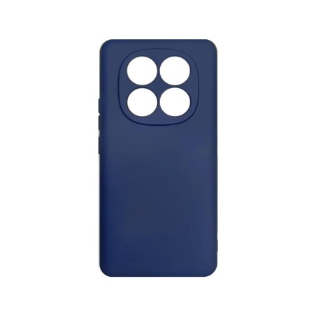 cover in silicone per xiaomi redmi note 14 pro  blu