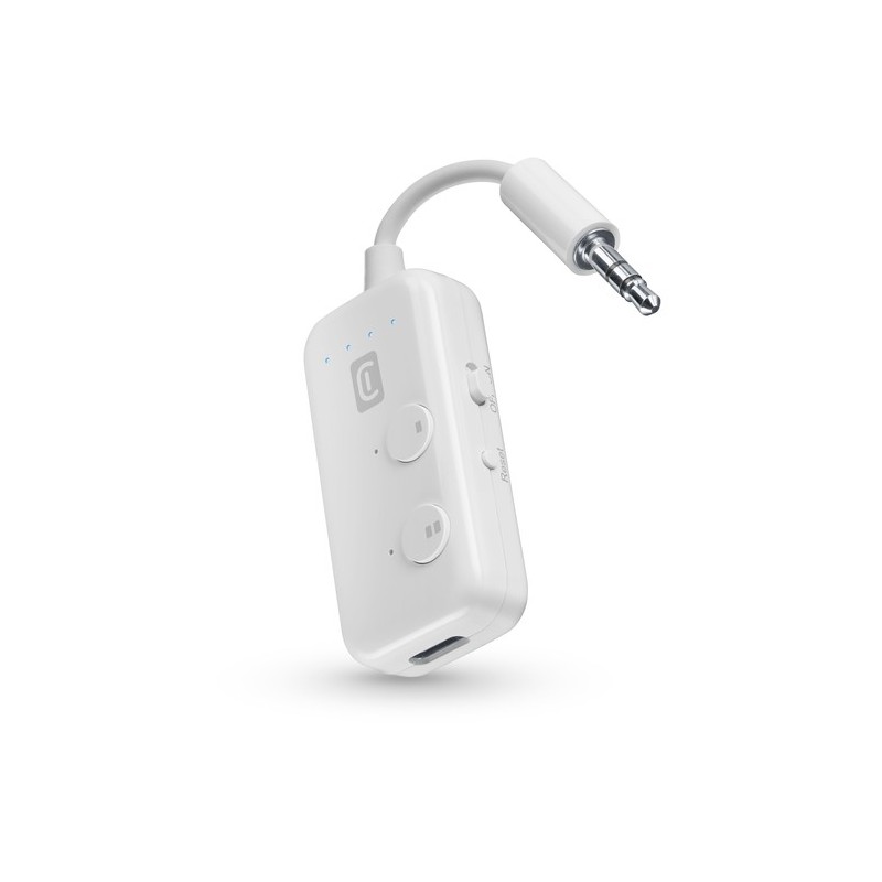 rivevitore - trasmettitore bluetooth ricaricabile con jack 3,5 mm abbinabile a 2 dispositivi