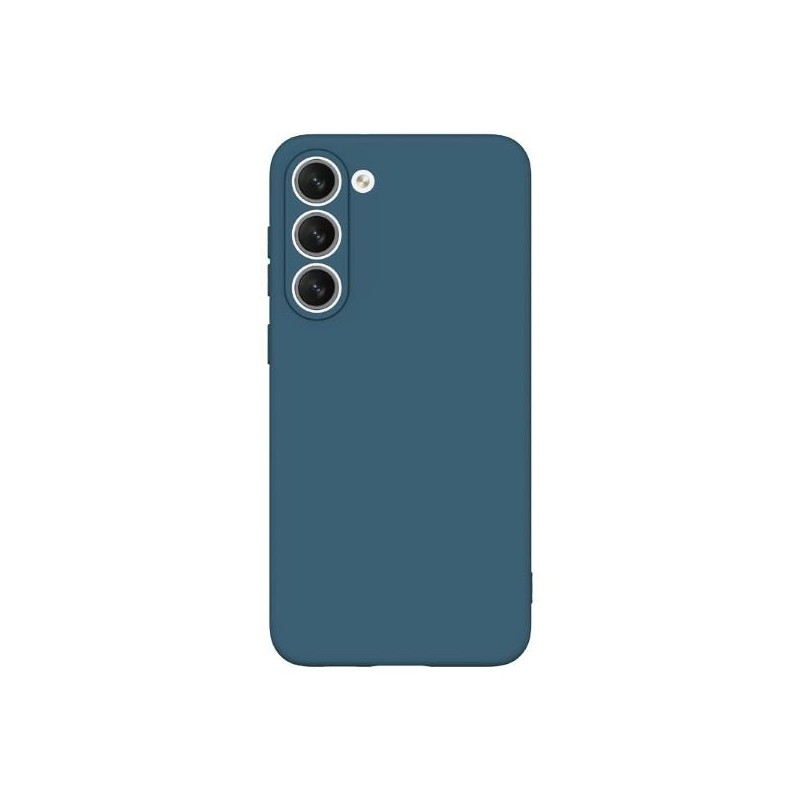 cover in silicone samsung S25 blu