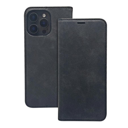 custodia a libro per redmi A5 con porta carte di credito chiusura magnetica nera