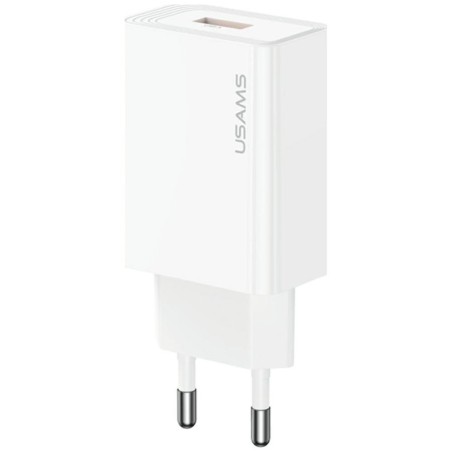 caricabatterie 10,5w usb bianco