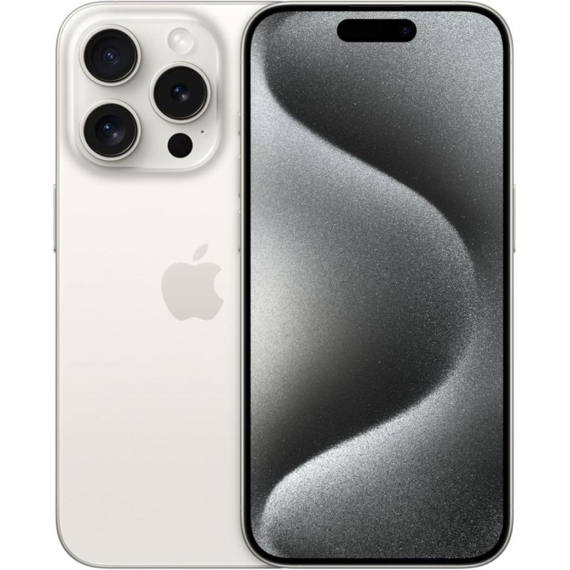 iphone 15 pro max 256 gb bianco usato. grado estetico pari al nuovo.batteria supeirore al 85% garanzia 12 mesi