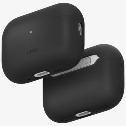 custodia per airpods pro 3 grigio scuro