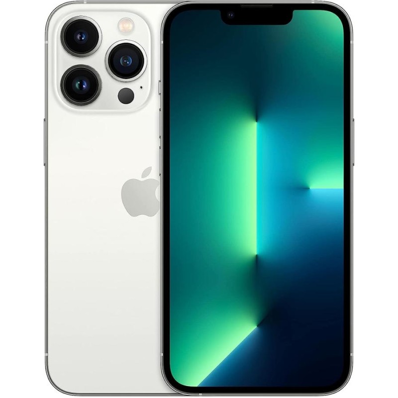 iphone 13 pro max 128 gb bianco usato.grado estetico con segni di usura.batteria supeirore al 85% garanzia 12 mesi
