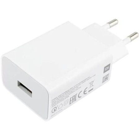 caricabatterie 22.5w usb-a bianco