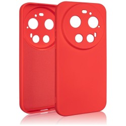 custodia in tpu per MI 17 ULTRA rossa