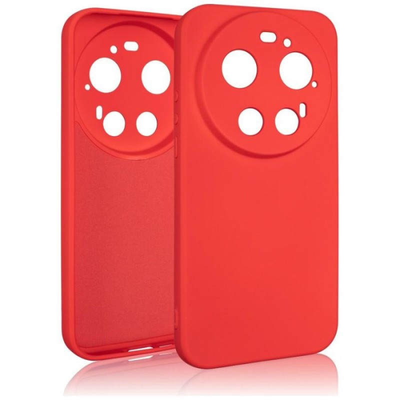 custodia in tpu per MI 17 ULTRA rossa