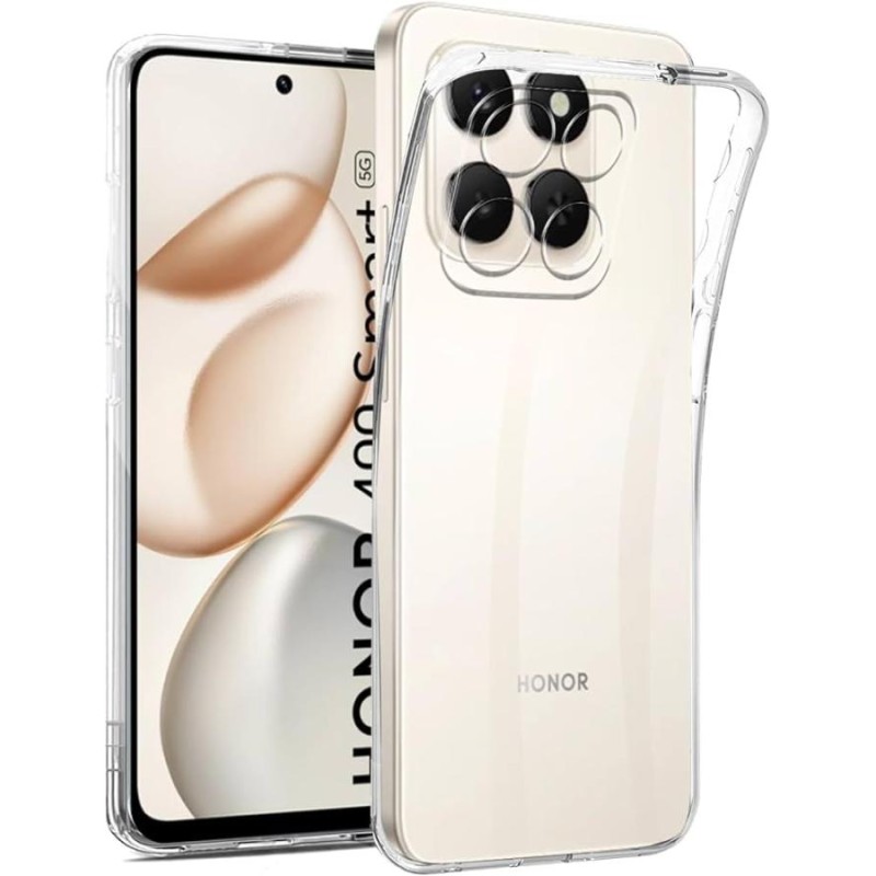 custodia in tpu per HONOR 400 SMART trasparente