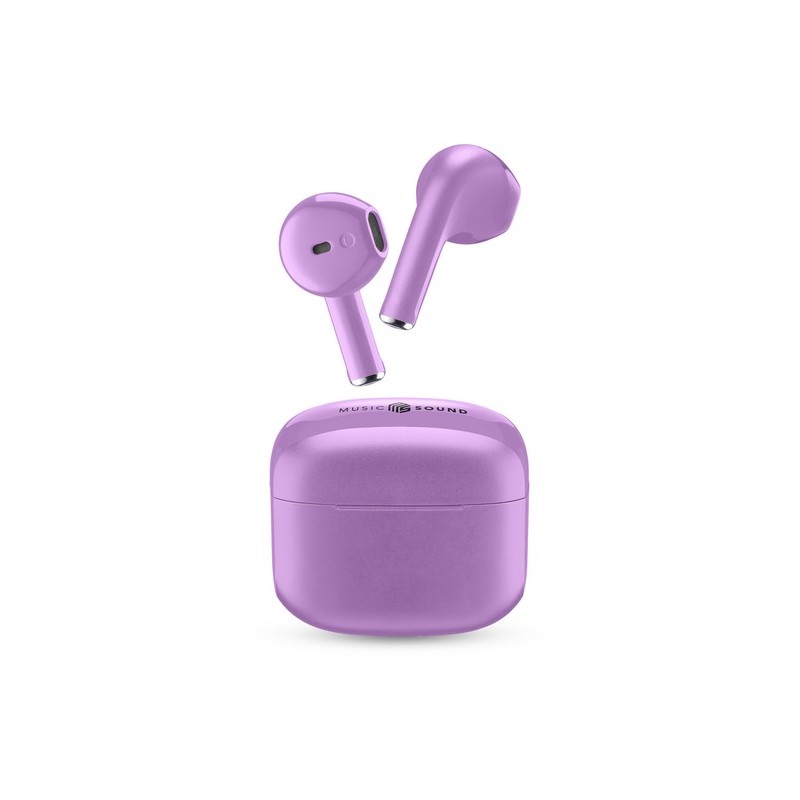 auricolare bt tws capsule viola