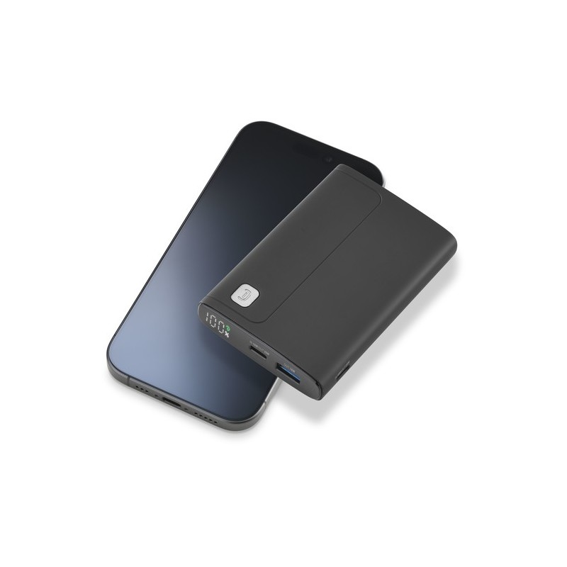 powerbank 1000mah 2 usbc 18w con display lcd