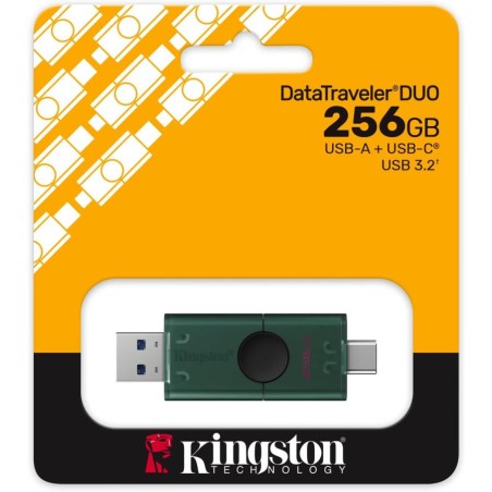 pen drive usb + usb-c 256 gb