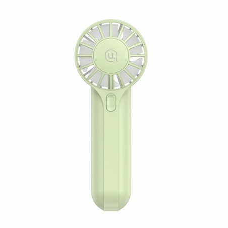 Ventilatore portatile USAMS Mini ZB288 da 1200 mAh, colore verde.