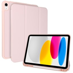 custodia ipad A16 11" (2025) con portapenna rosa