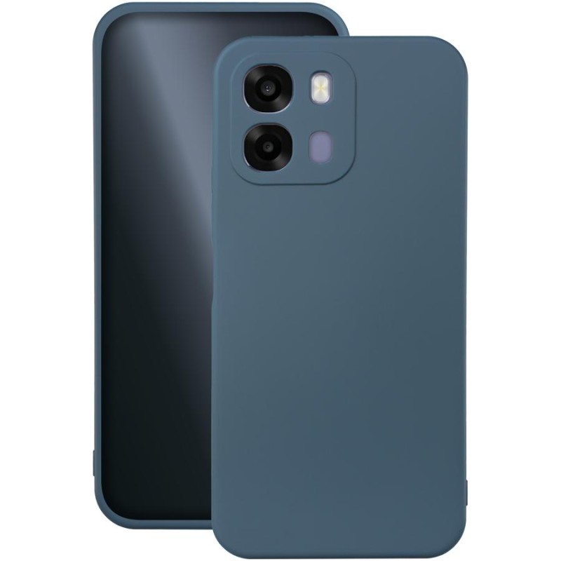 cover in silicone per oppo A6X / A6 / A6S/ blu