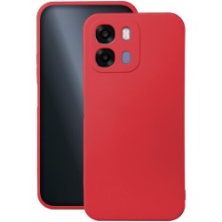 cover in silicone per oppo A6X / A6 / A6S/ rossa