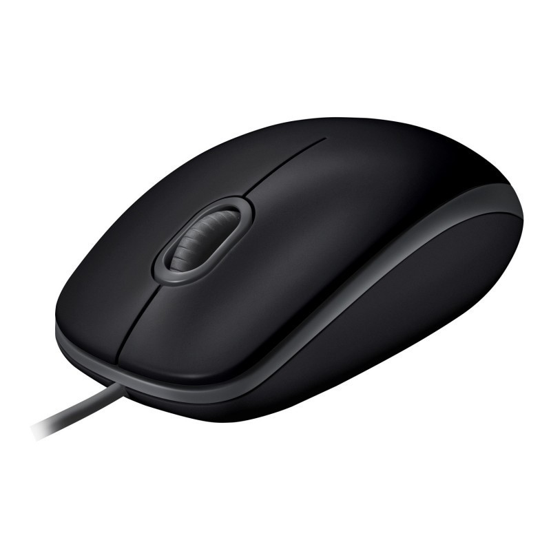 mouse a filo usb logitech nero silent touch