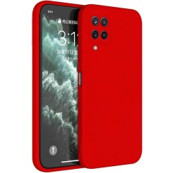 cover in silicone per samsung A22 4G rossa