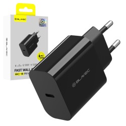 caricabatterie 20w 3A usb-c gan nero