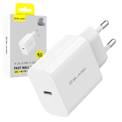 caricabatterie 20w 3A usb-c gan bianco